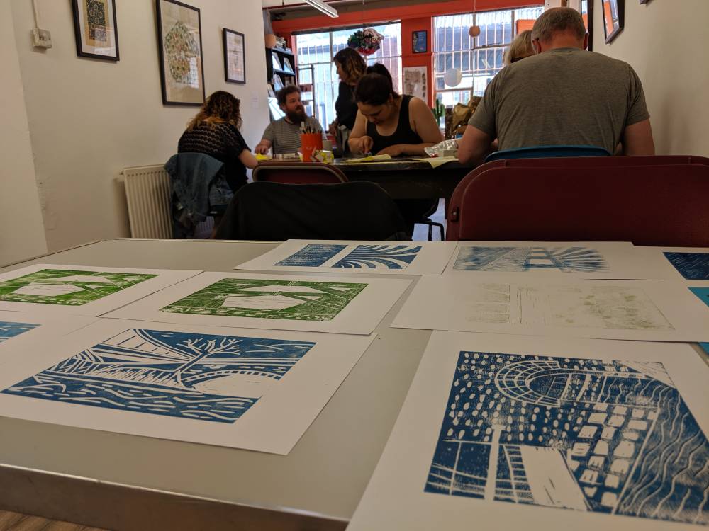 workplace art workshops in leeds and yorkshire